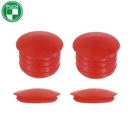 Verschluss Pfropfen Set Ø 12 x (2x 1.5mm 2x 8 mm) rot